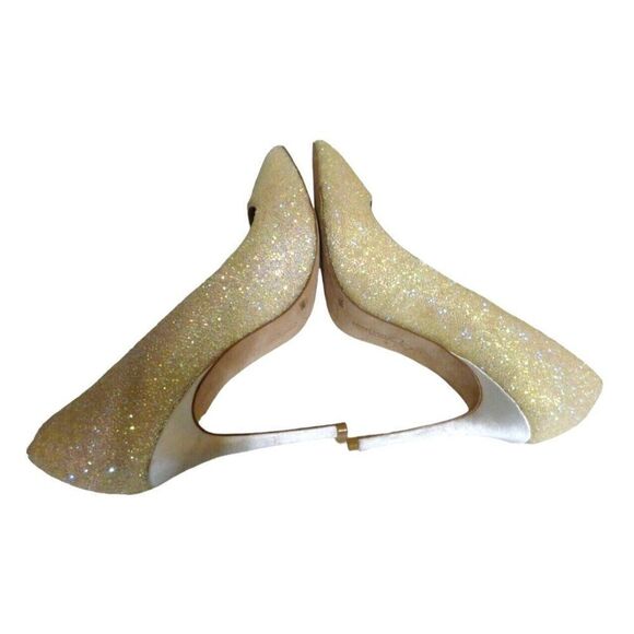 Imagine by Vince Camuto 'Olson' Crystal Embellished Pump, Yellow/ Gold, US 8.5M - Picture 5 of 8